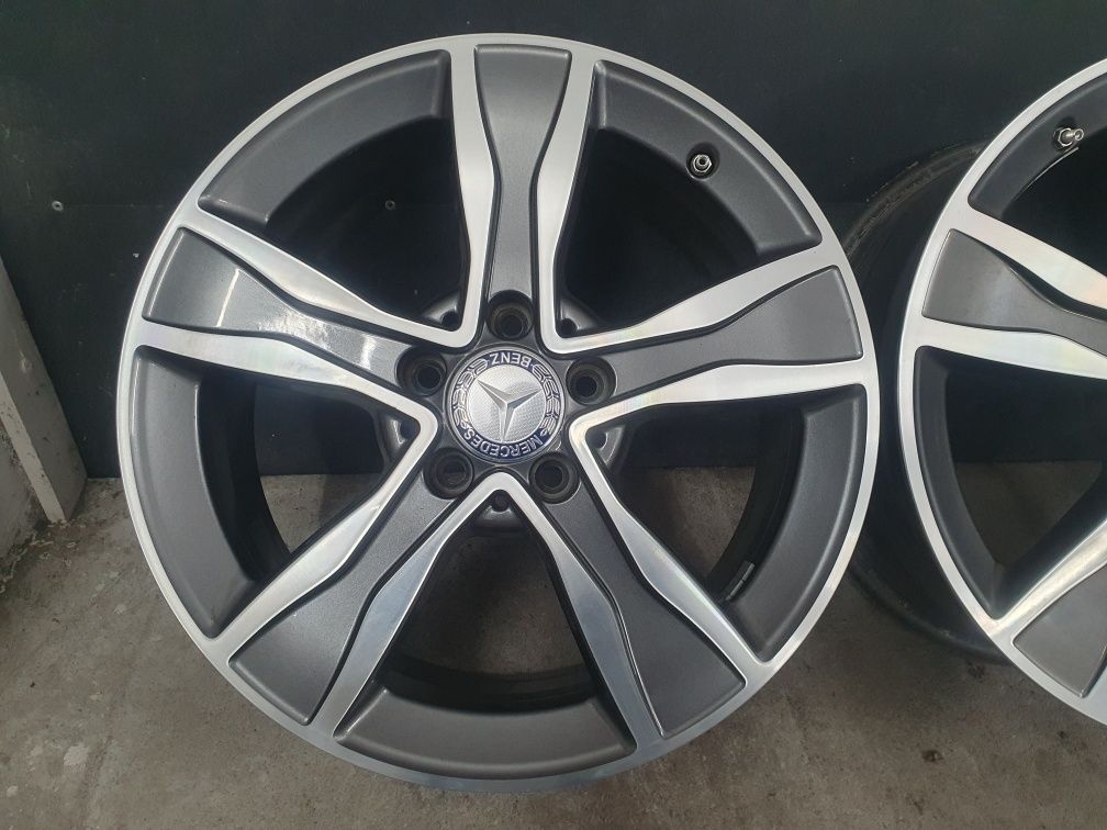 ALUFELGI MERCEDES C Klasa W205 S205 BiColor Jak NOWE! + Czujniki TPMS