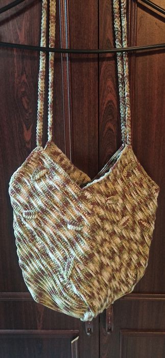 Ręcznie robiona torebka na ramię – 100% handmade