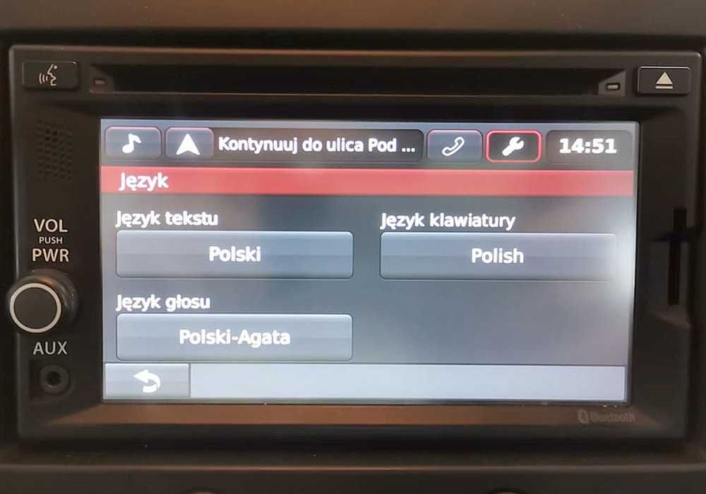 Polski Język Suzuki Garmin Fuji Lektor Menu PL Vitara SX Swift Eu 2026
