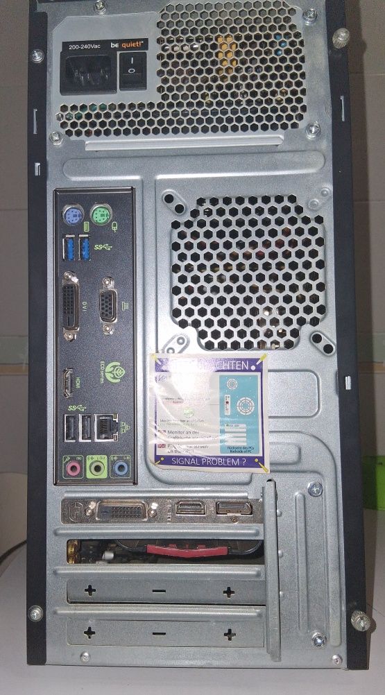 PC desktop/gamer - 16Gb RAM/GTX 1050 ti/SSD 250gb