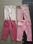 Zestaw leginsy h&m 104