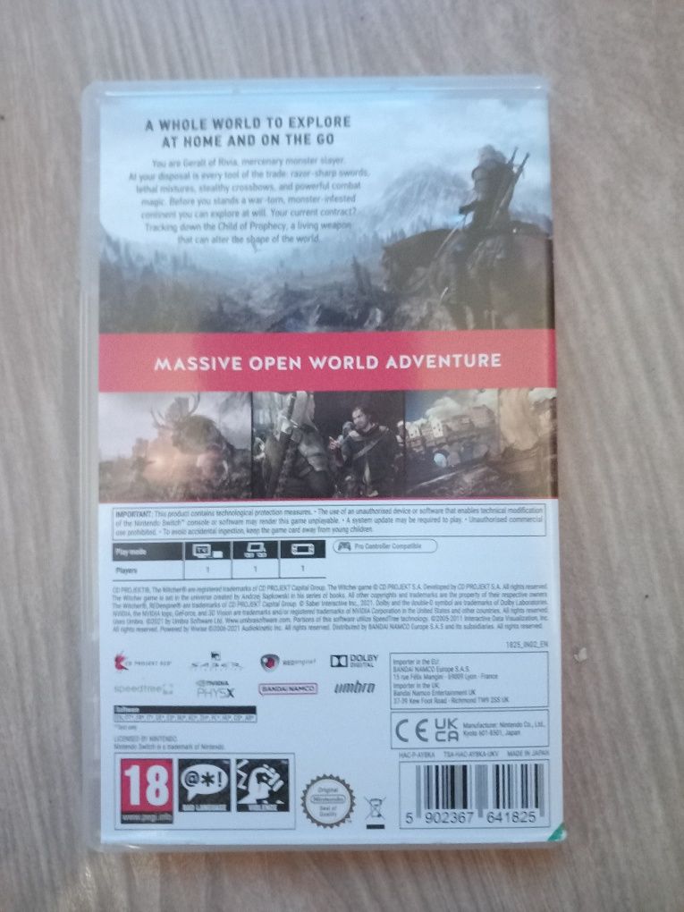 The witcher Wild Hunt na nintendo