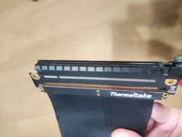 Райзер, Riser PCI-E 16x to 16x Thermaltake (удлинитель, шлейф) 20см