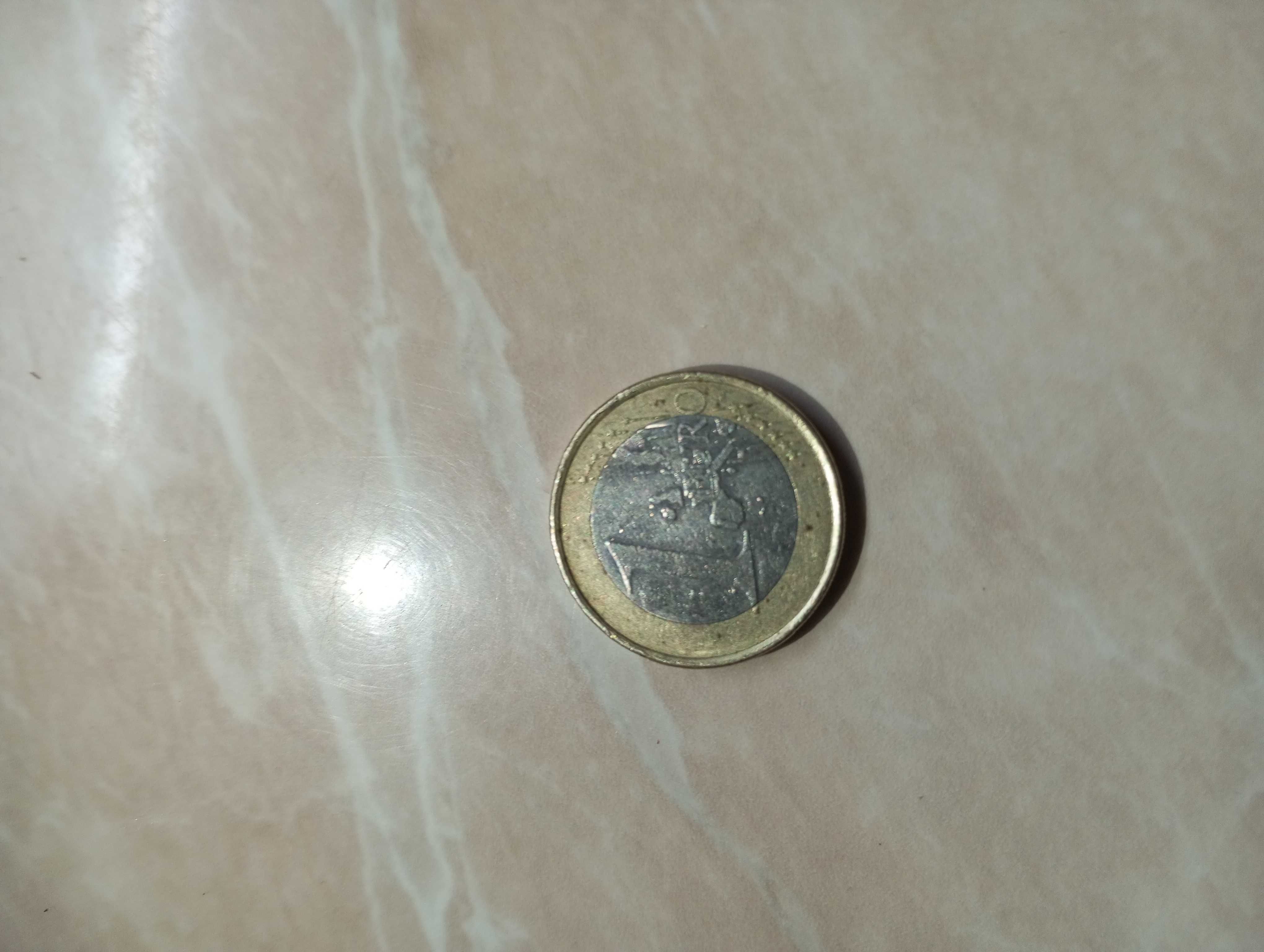 Монеты 1евро 2002г.