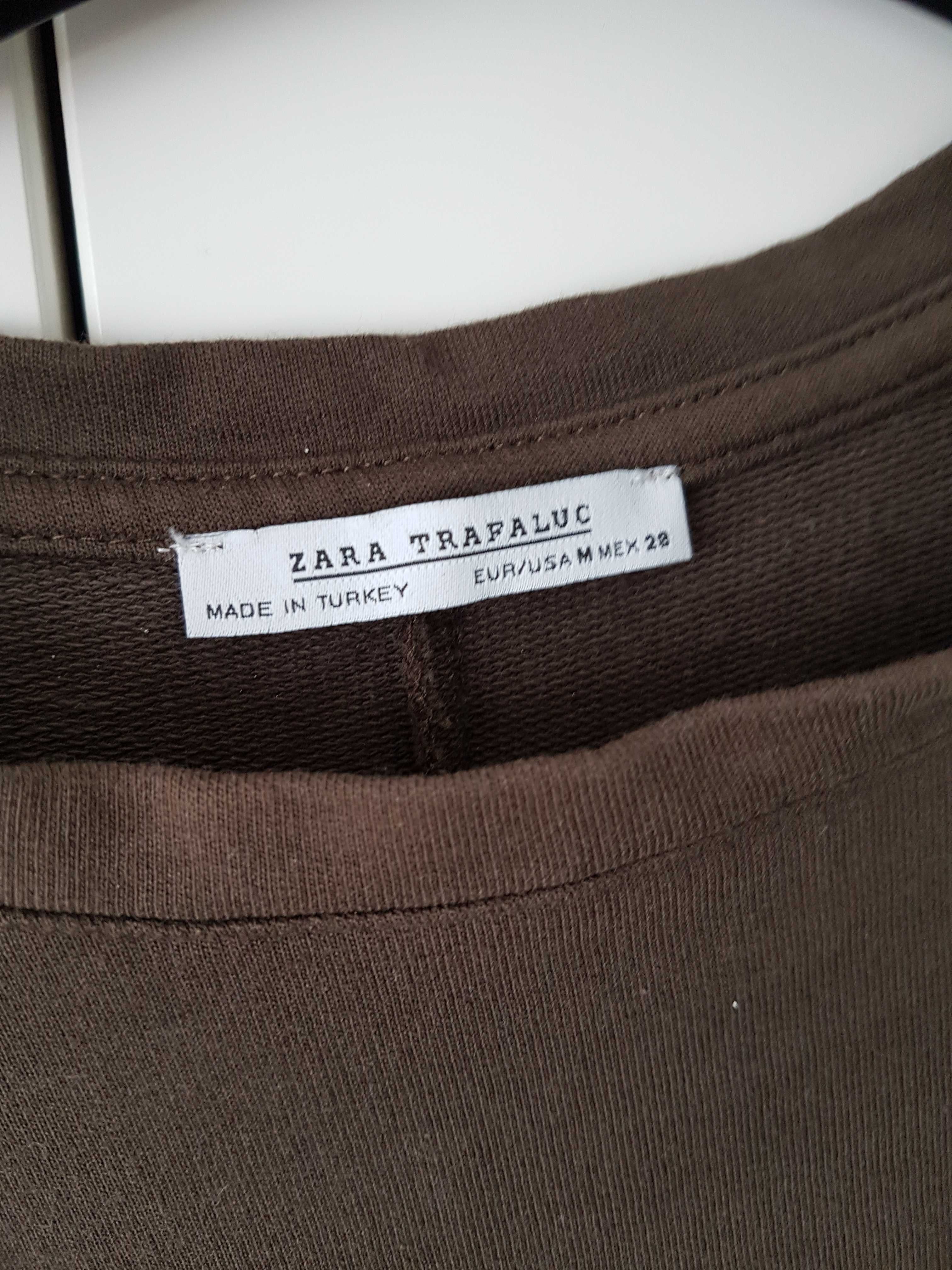 Khaki Zara bawełniana rozm M