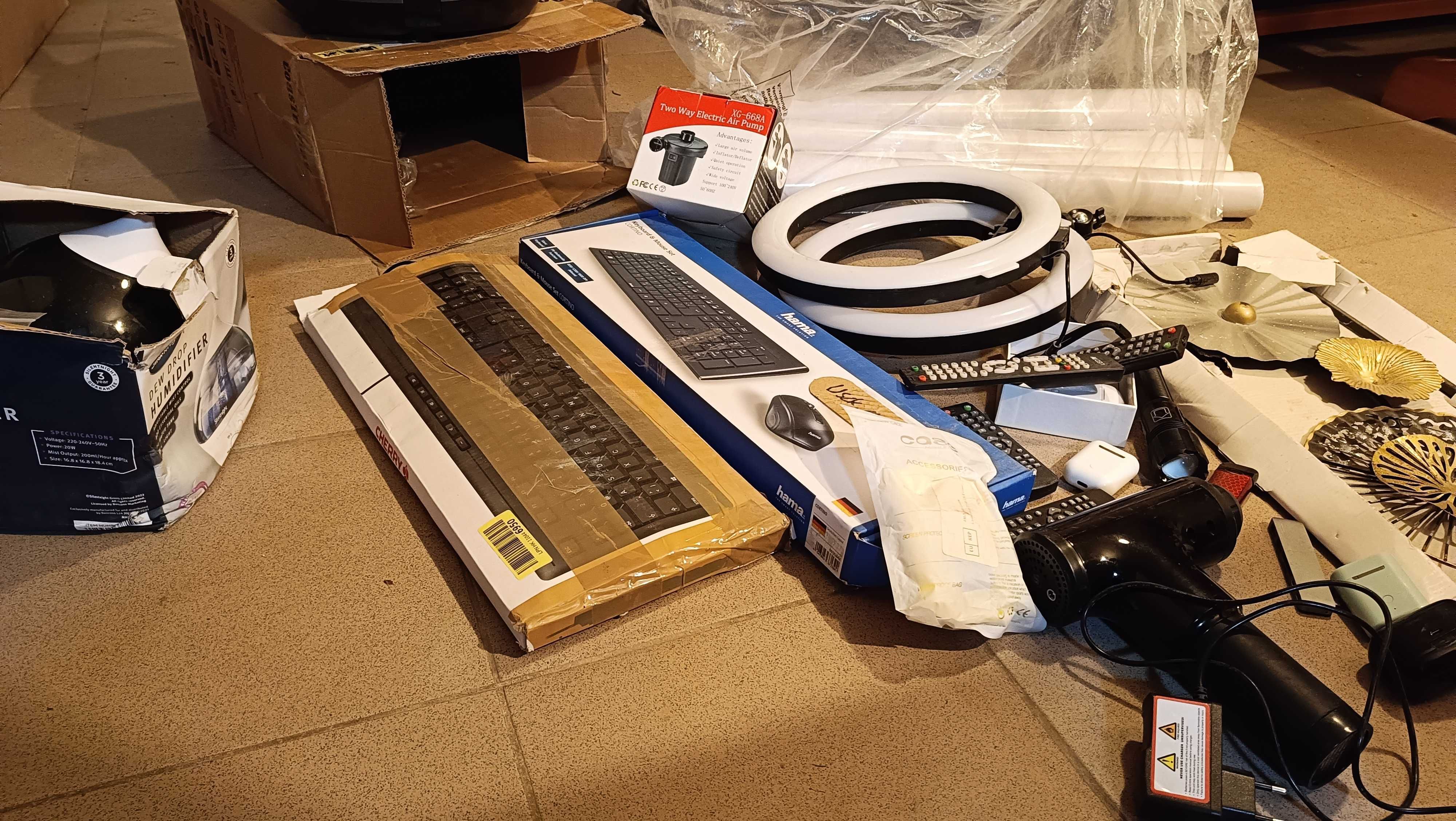 Mix box uszkodzona elektronika amazon b c. zwroty niespodzianka