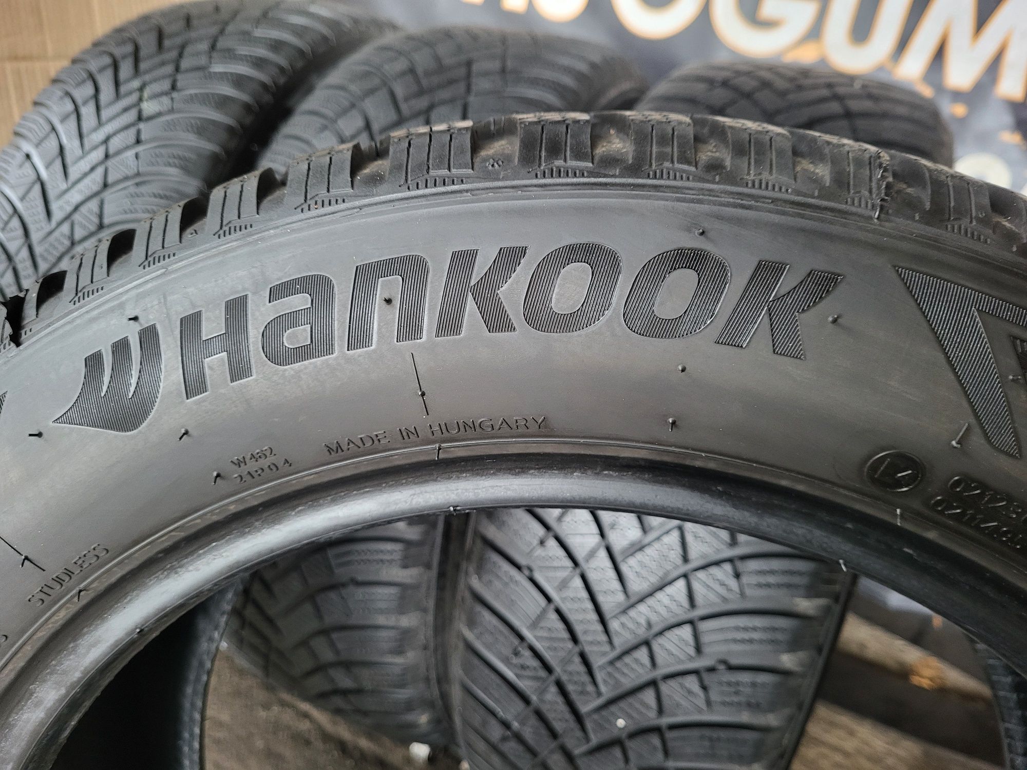 Opony zimowe 205/55/16 Hankook 22rok 5,5/7,6mm