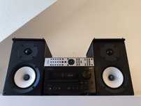 Mini wieża Onkyo CR-555DAB z DAB+ i kolumny D-055