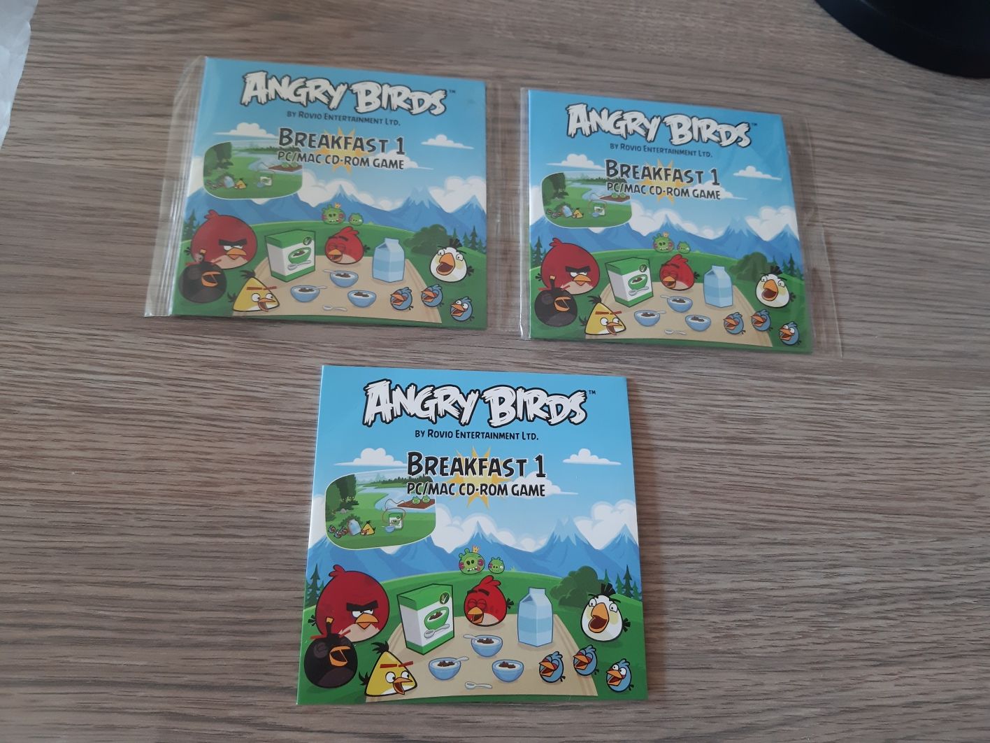 Angry Birds pc cd Rom game dzieci zabawa stare kolekcja sztuka empik