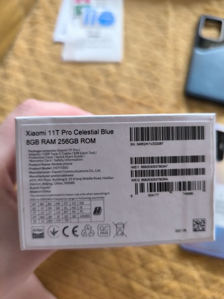 Xiaomi 11 T Pro 8GB Ram 256GB