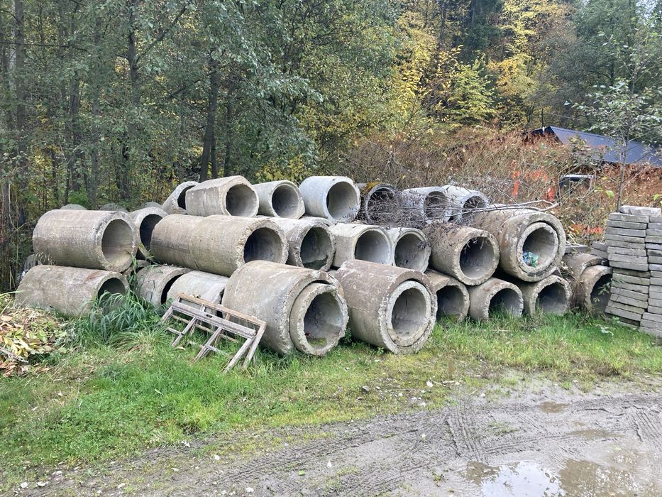 Przepusty , kręgi betonowe 400, 500 , 600 , 800