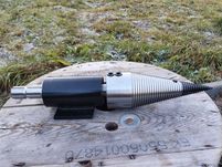 Łuparka świdrowa WOM do ciągnika / stożek 100mm