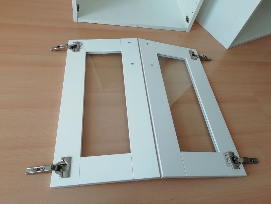 Szafki górne (2szt) Ikea system Metod  fronty Savedal