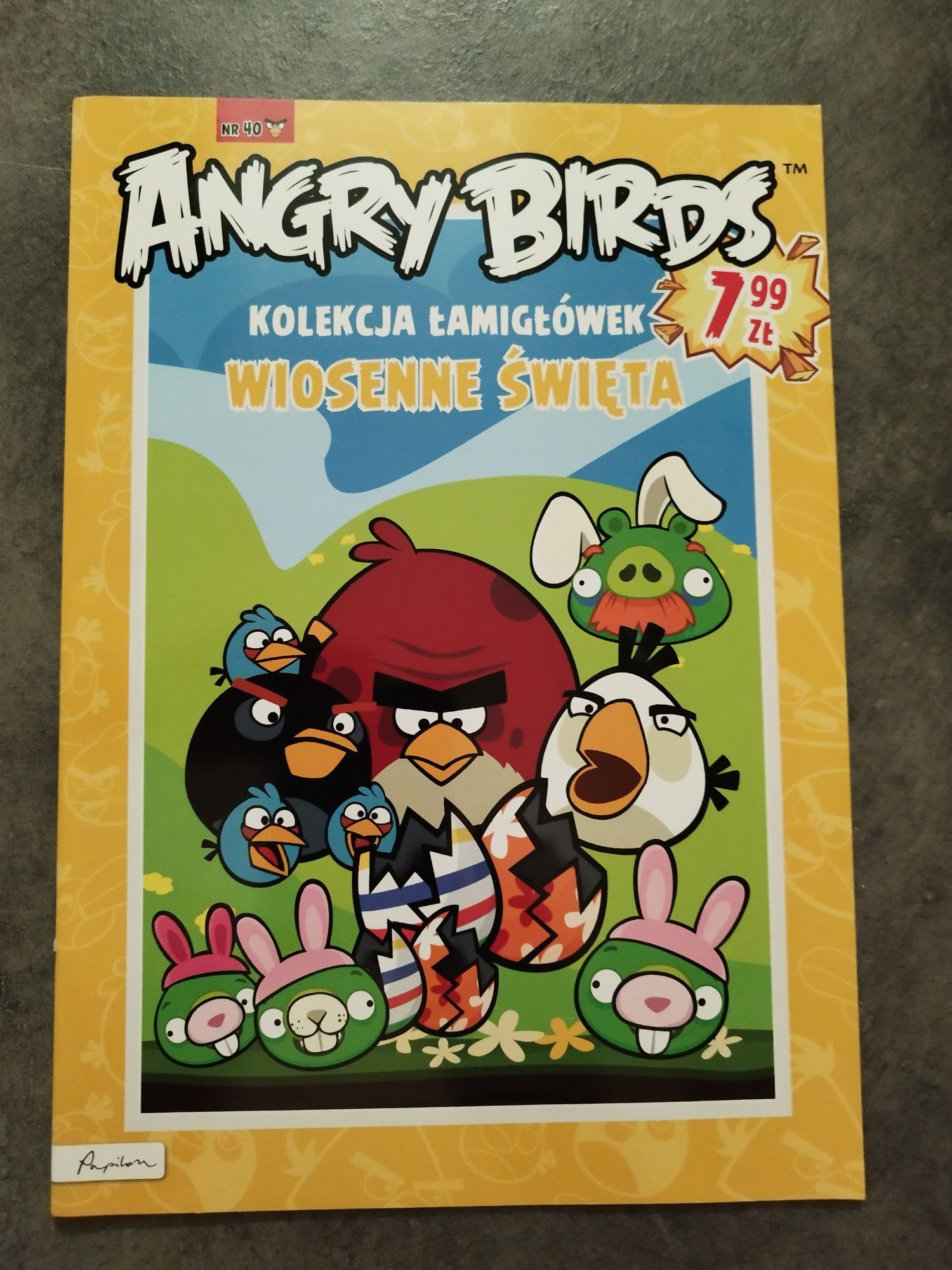 Książeczki ćwiczenia Angry Birds