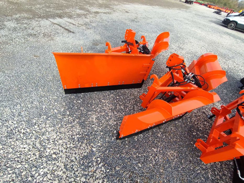 Mocny pług do śniegu do tura tuz strzałka Metal Technik dostawa Gratis
