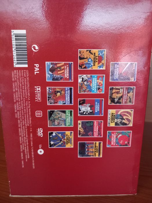 Caixa Blake & Mortimer (13 Discos) (DVD-Vídeo)