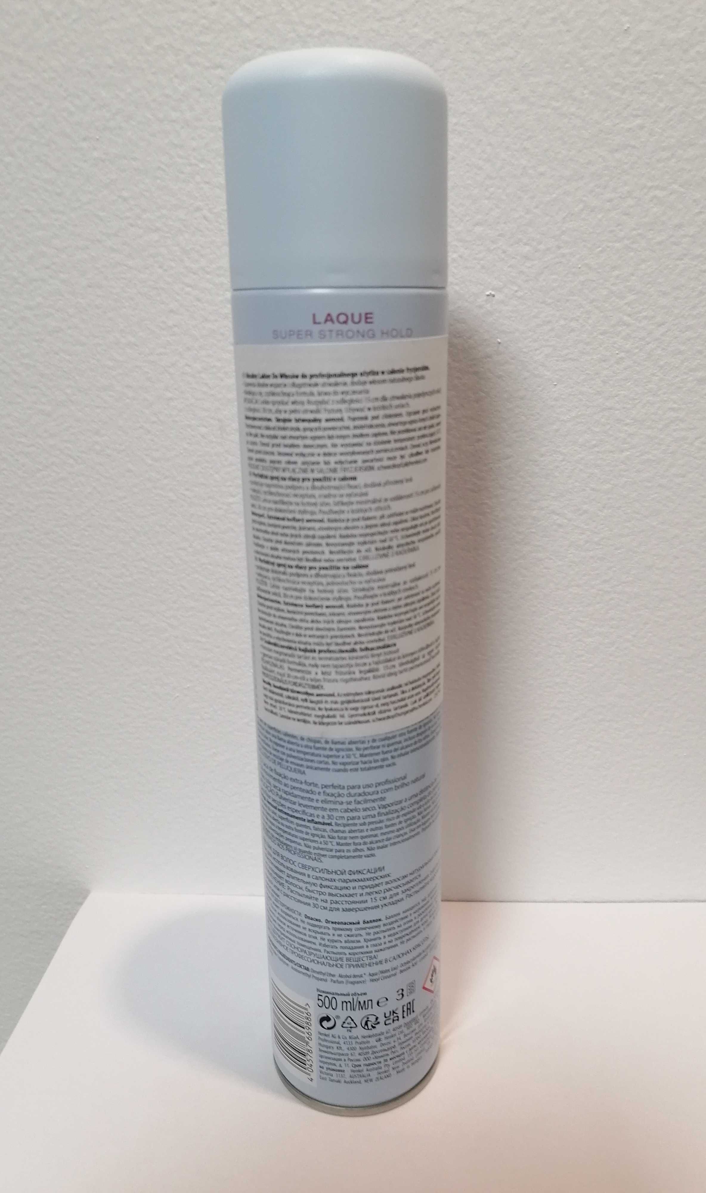 lakier do włosów SCHWARZKOPF PROFESSIONNELLE LAQUE lekki 500 ml