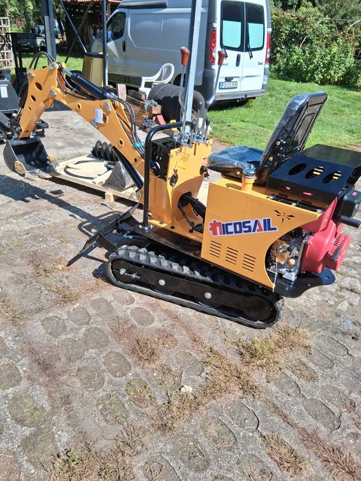 Mini koparka gąsienicowa-nowa