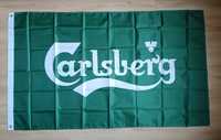 Nowa flaga Carlsberg 90x150 piwo bar loft club garaż tawerna ozdoba