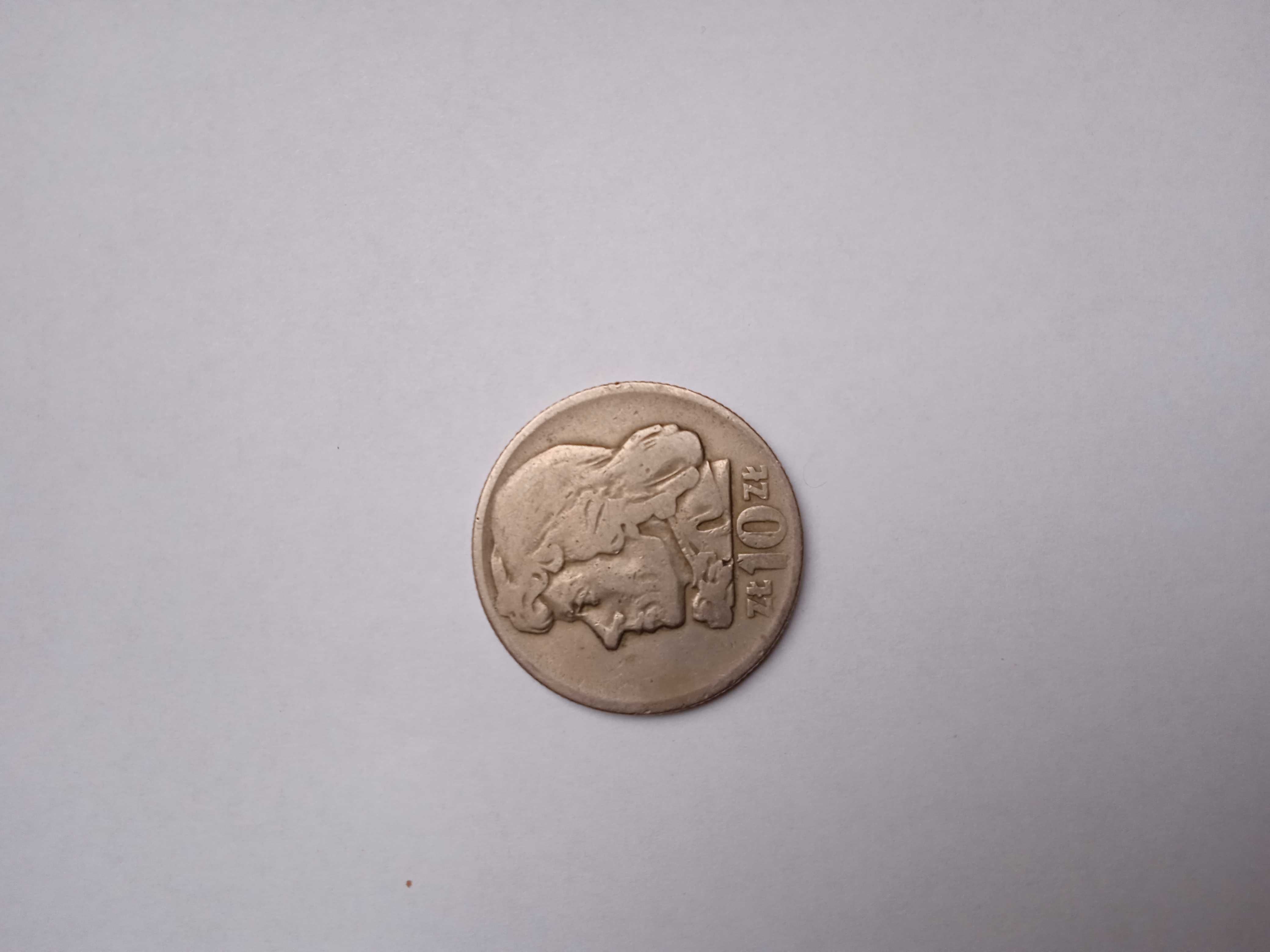 Moneta 10 złotych obiegowa z roku 1959 T. Kościuszko.