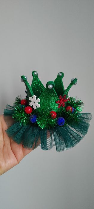 Обруч сонечко, промінчик, зірочки Зірка новорічний обруч ялинка, корон