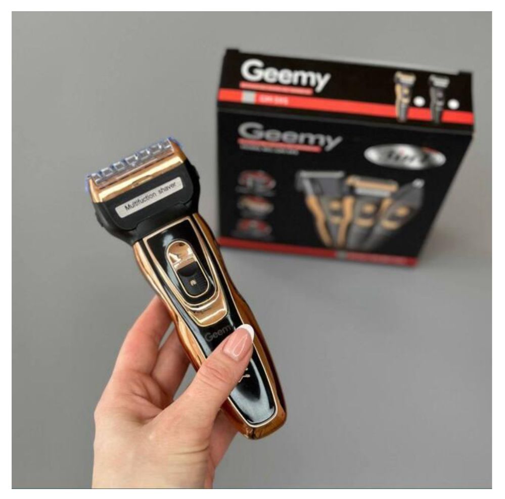 Электробритва 3 в 1 Geemy GM-595 тример для головы, усов и бороды