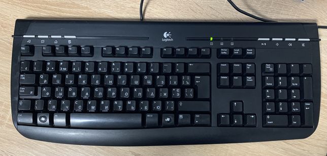 Клавіатура Logitech Internet 350 Keyboard Black