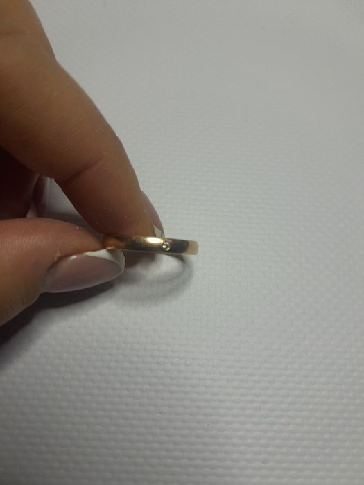 Обручка золото 585