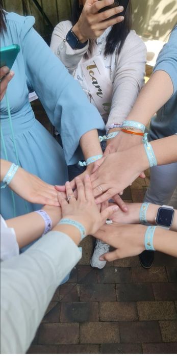 Despedida de solteira / festa de noivado 10 pulseiras equipa + 1 noiva