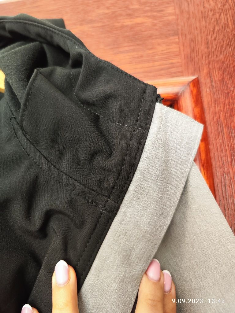 Płaszcz kurtka Softshell Bonprix z panelem do noszenia dziecka