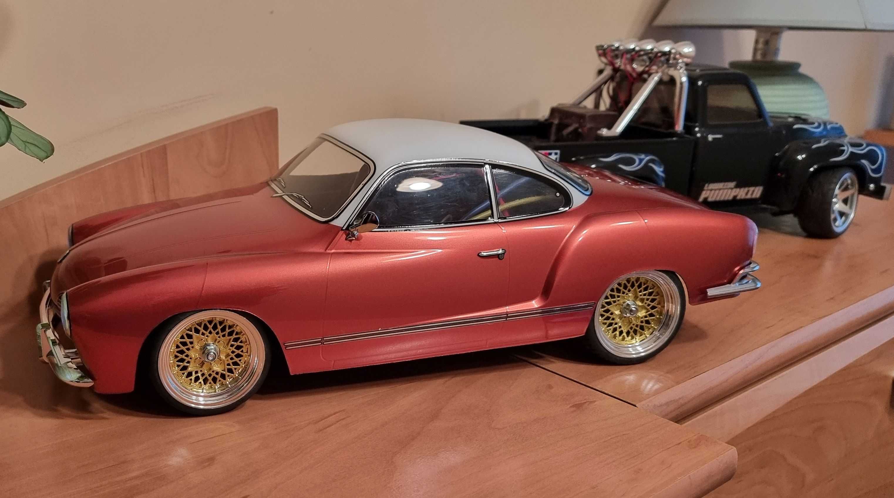 TAMIYA VW Carman Ghia RC 1/10 Fabrycznie Nowy Model ,Super Oświetlenie