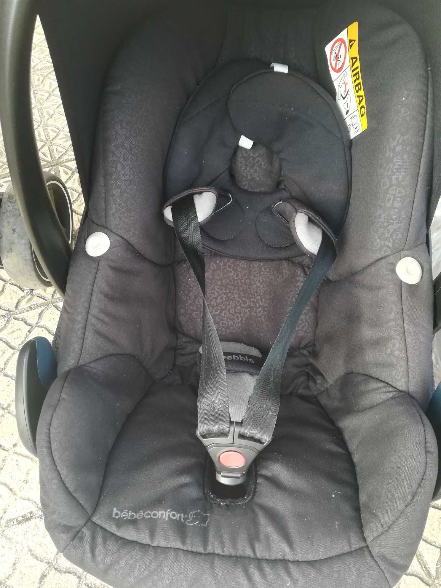 Carrinho de bébé + Ovo + Isofix+ Cadeira para alimentação+ 2 carrinhos