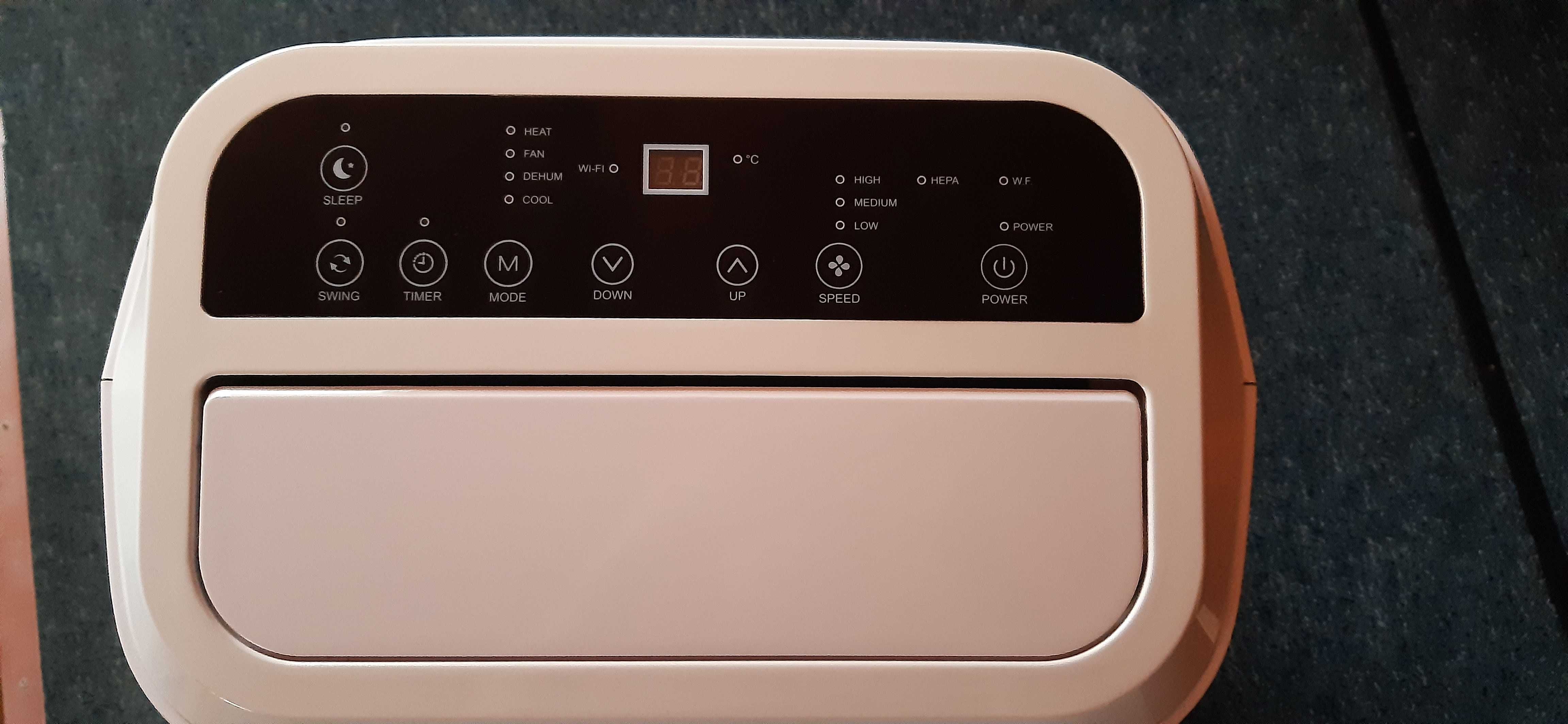 Klimatyzator przenośny Warmtec KP52W 5200W do 60m2 z Wi-Fi i HEPA