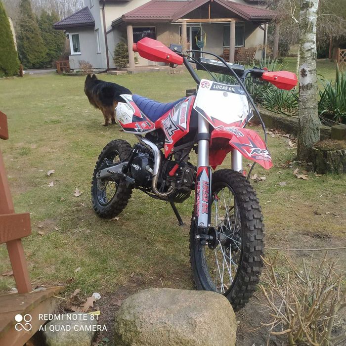 Cross RFZ 125,  koła 17/14 + 14/12