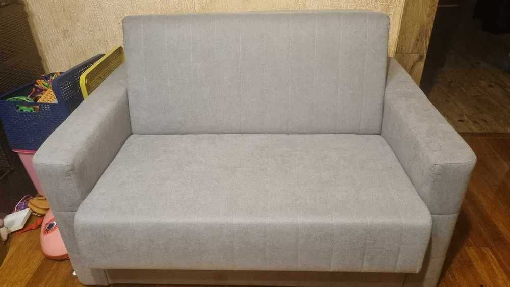 Sofa amerykanka szara DOMO 2
