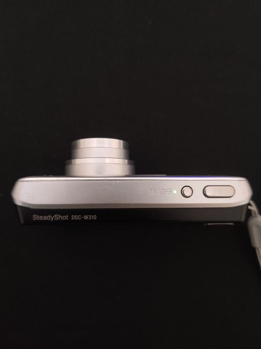 Sony Cyber-shot DSC-W310 Silver Aluminum Вінтажна Мильниця фотоапарат