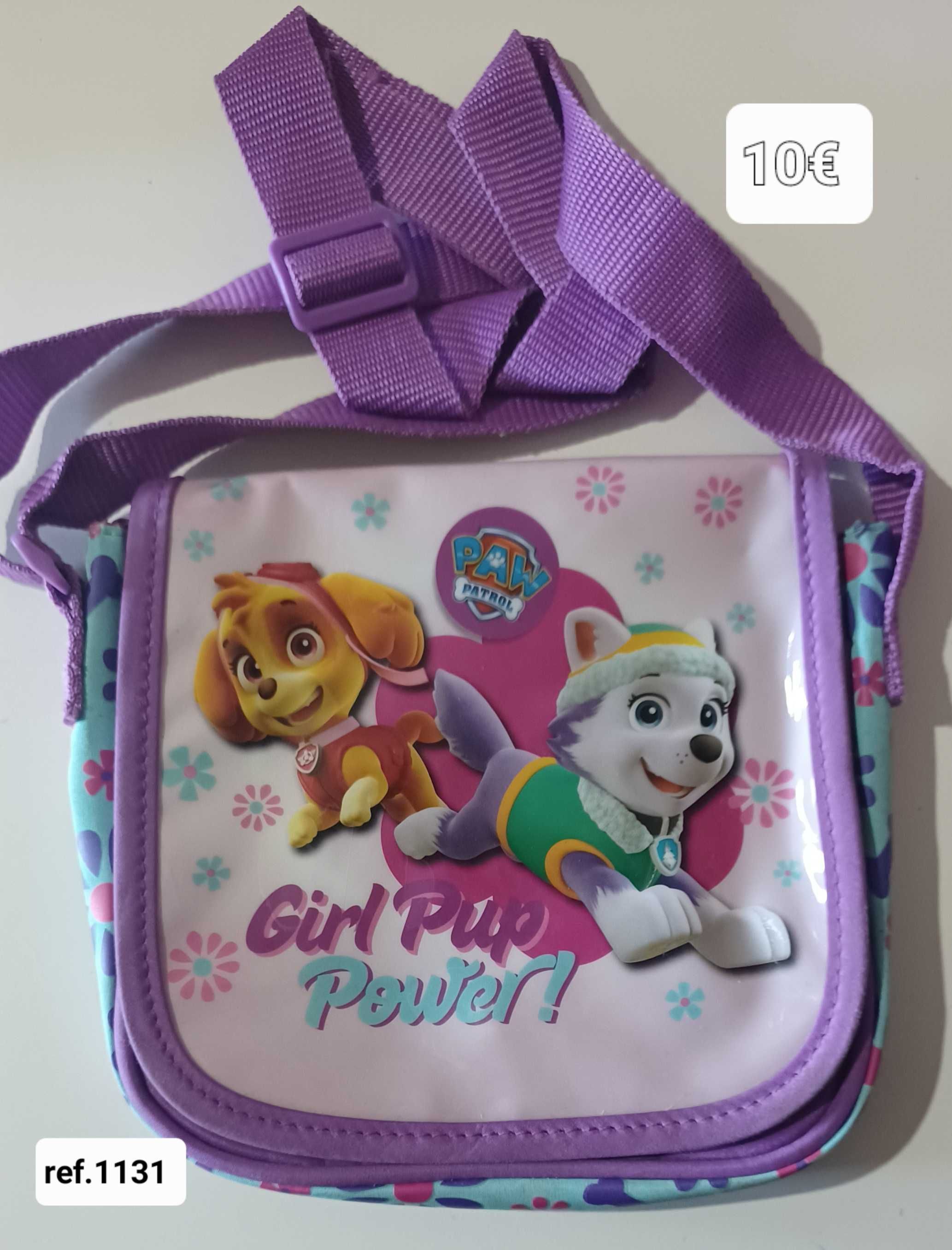 Malas de criança, frozen, paw patrol e hello kitty