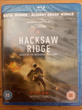 Film Blu-ray Hacksaw Ridge nowy w oryginalnym zafoliowanym opakowaniu
