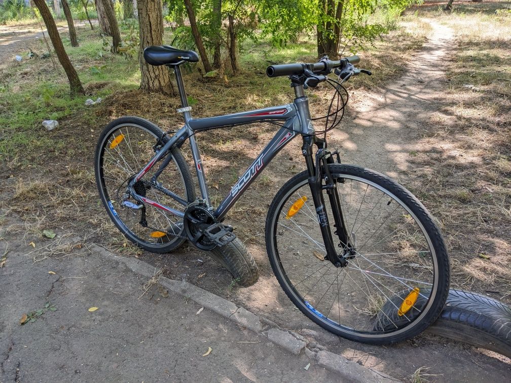 Велосипед Scott Sportster (Гибрид, 28", рама M, Shimano Deore LX)