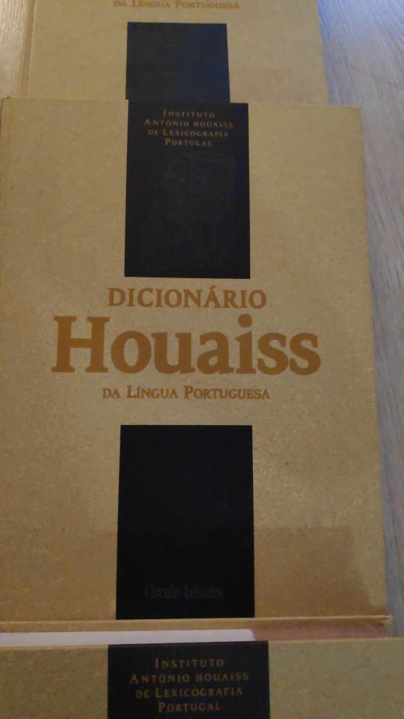 Dicionário/ Enciclopédia / Coleção Houaiss (7 Volumes) Completa como N
