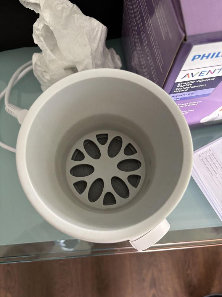 Aquecedor biberões avent