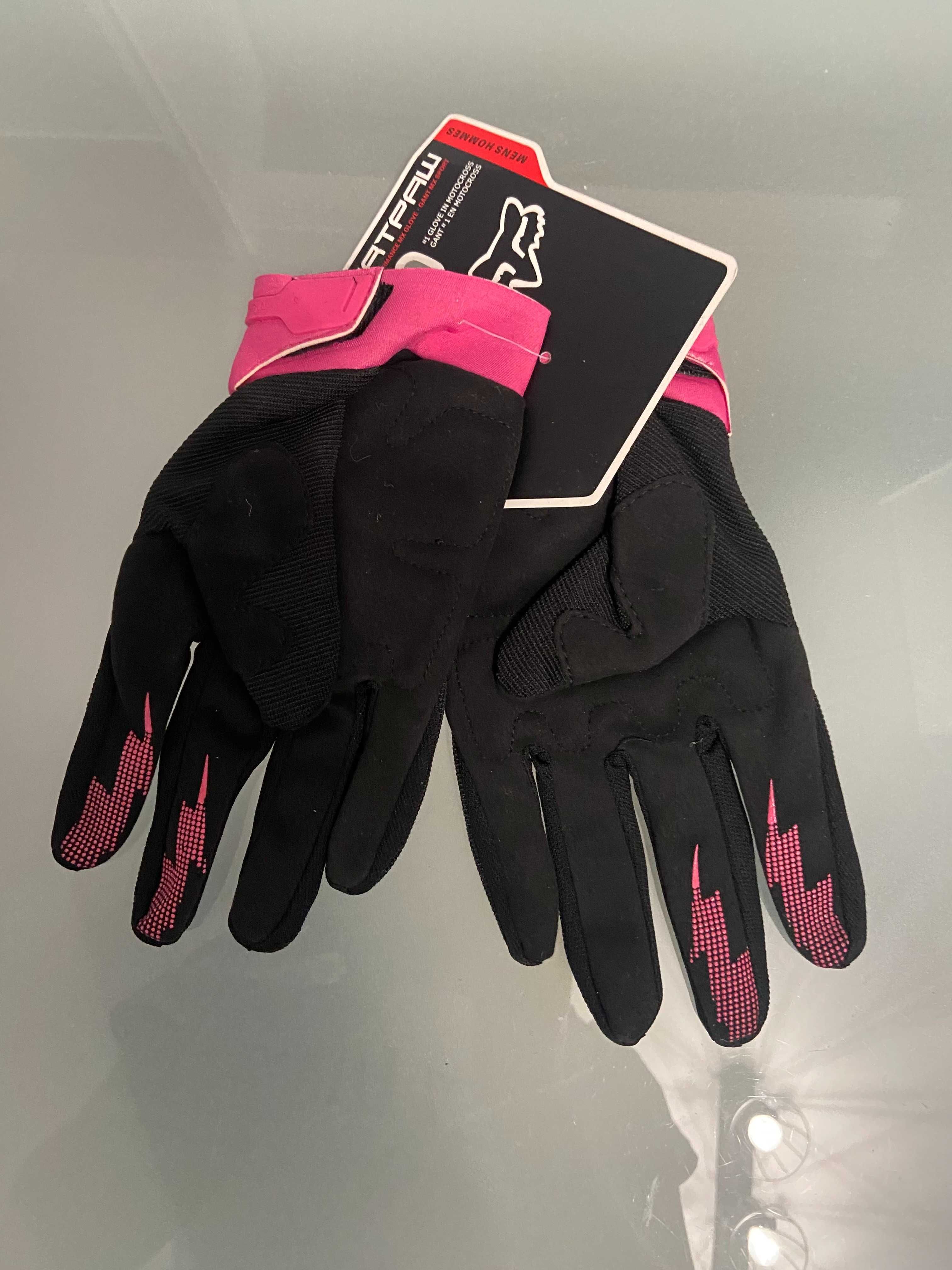 Rękawiczki FOX MX Dirtpaw Pink (cross,quad,enduro,mtb,dh)