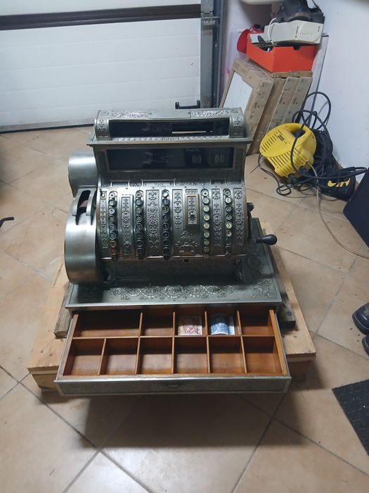 120 Letnia Kasa National z USA Stan Kolekcjonerski Technicznie Sprawna