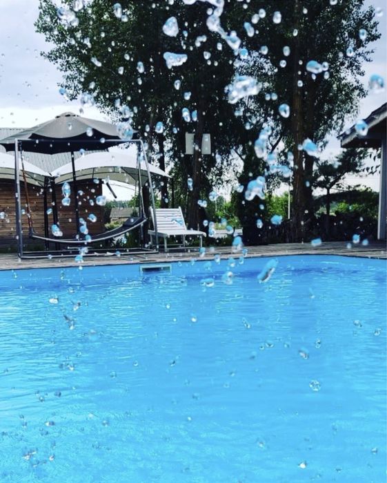 Котедж для відпочинку та вечірок з басейном. Чан. Баня