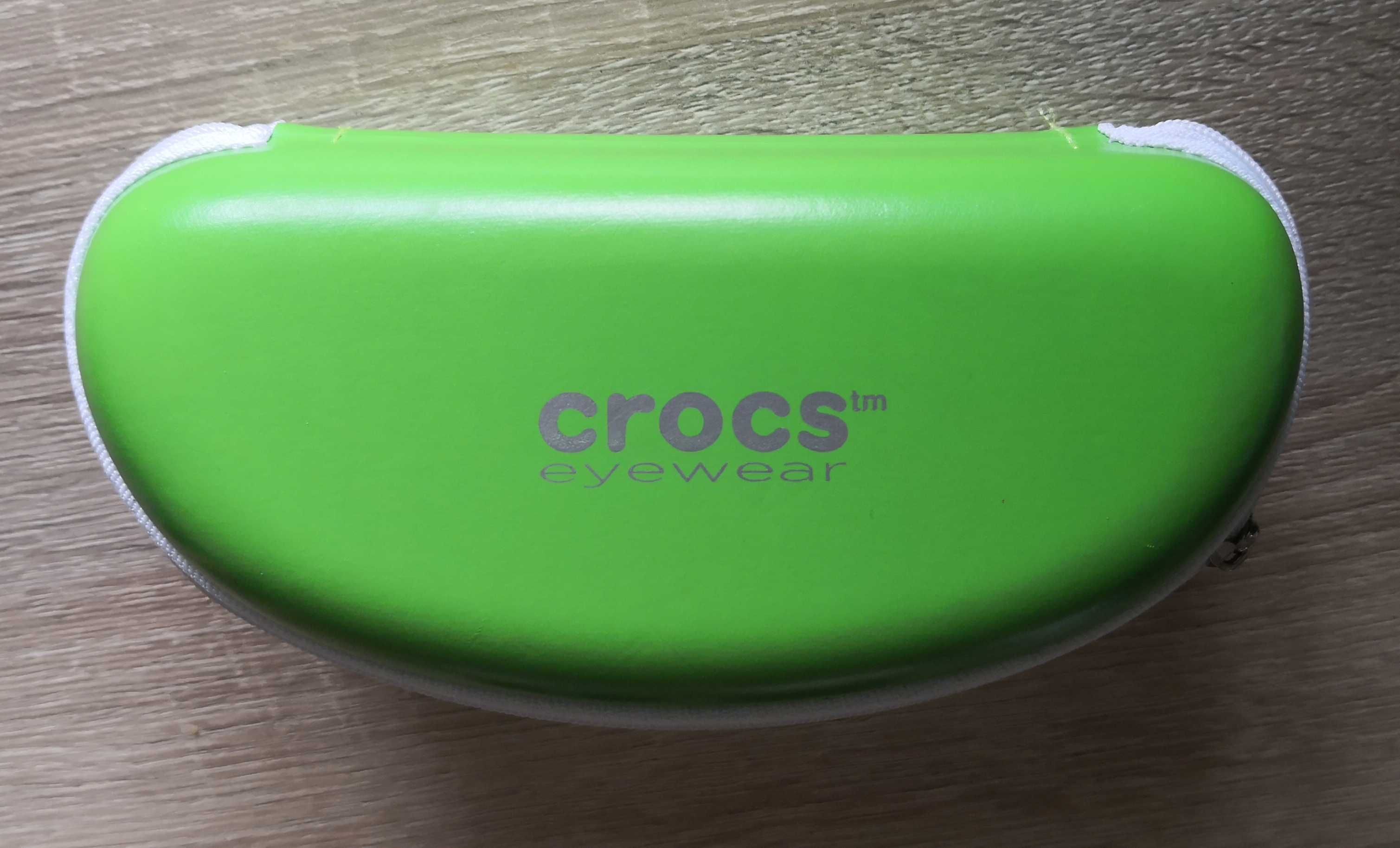 Okulary przeciwsłoneczne Crocs + etui + ściereczka