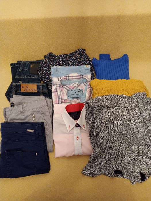 11 ubrań damskich rozmiar S.