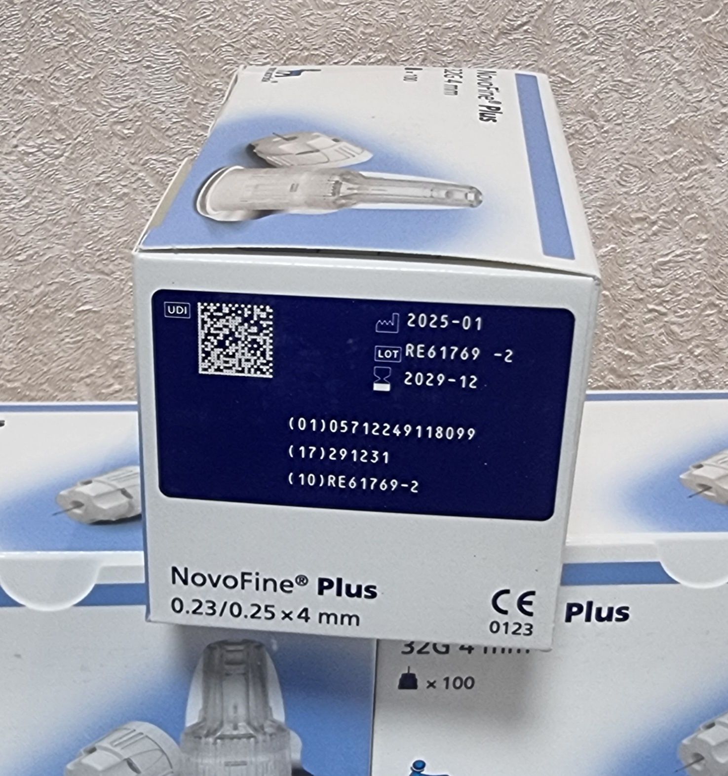 Голки Novofine Plus 32G 4mm (Новофайн Плюс 4мм)