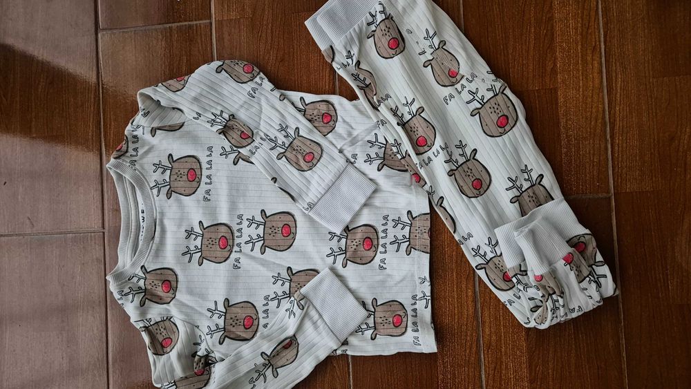 Піжама новорічна next р. 98-104 3-4 р.104-110 р. 4-5