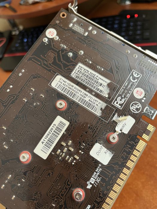 Видеокарта nvidia gt440 1гб