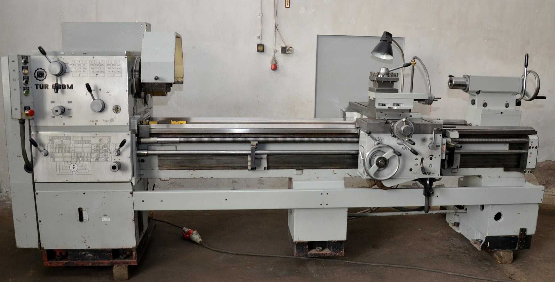 Tokarka Uniwersalna TUR 630M S x 2000 - WRZECIONO - 90 mm ORYGINAŁ